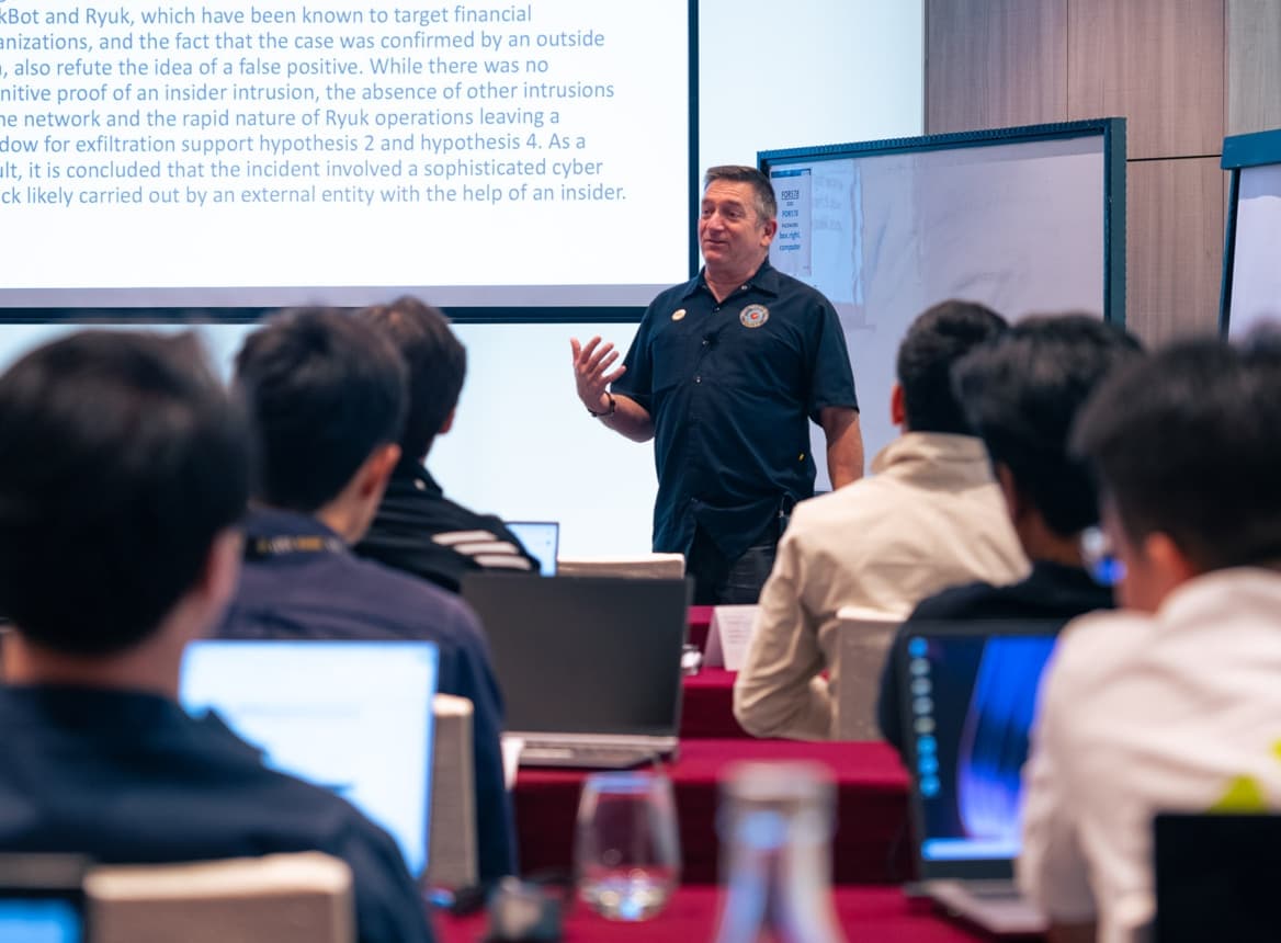 Instructor Teaching in Classroom