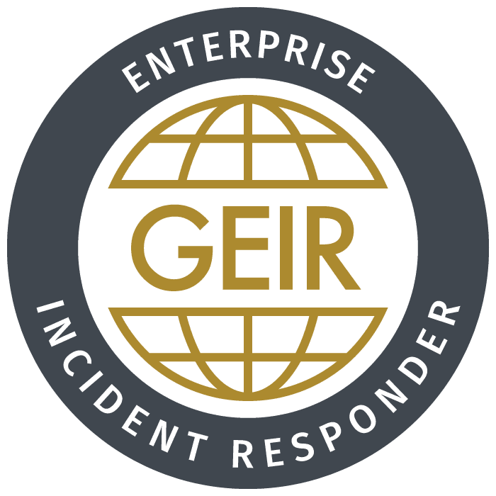 GIAC Enterprise Incident Response (GEIR) Logo