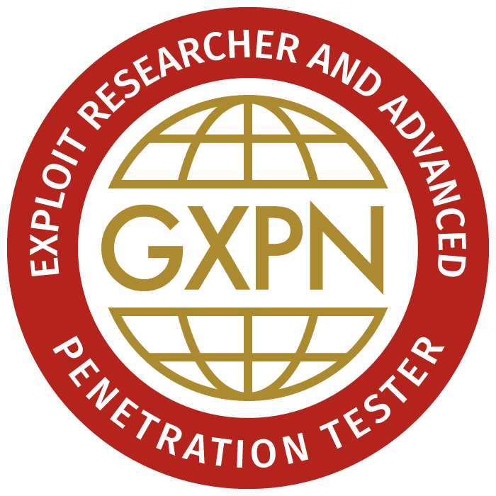 GIAC Exploit Researcher and Advanced Penetration Tester (GXPN) Logo